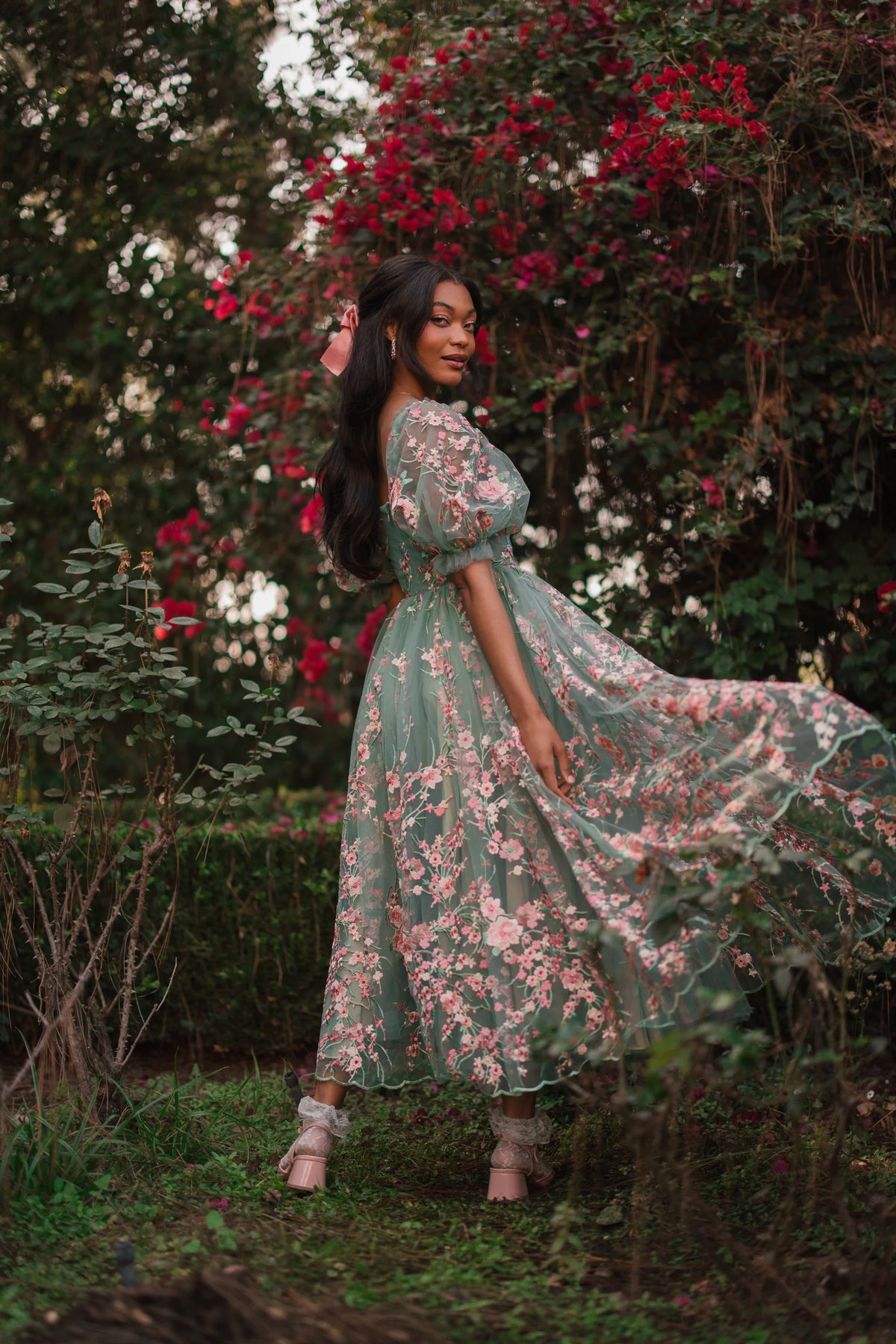 Blushing Meadow Dress