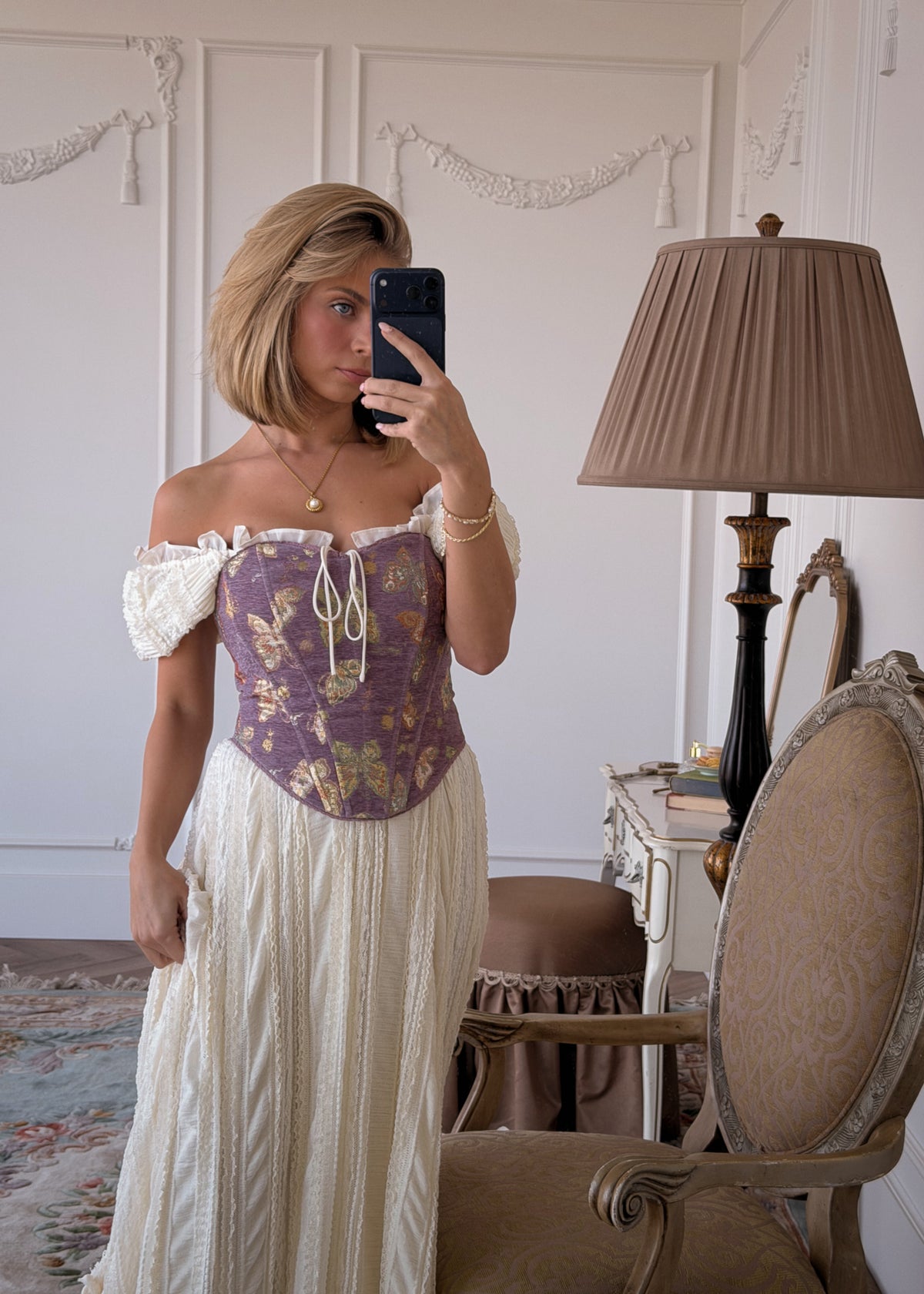 Butterfly Corset | Purple