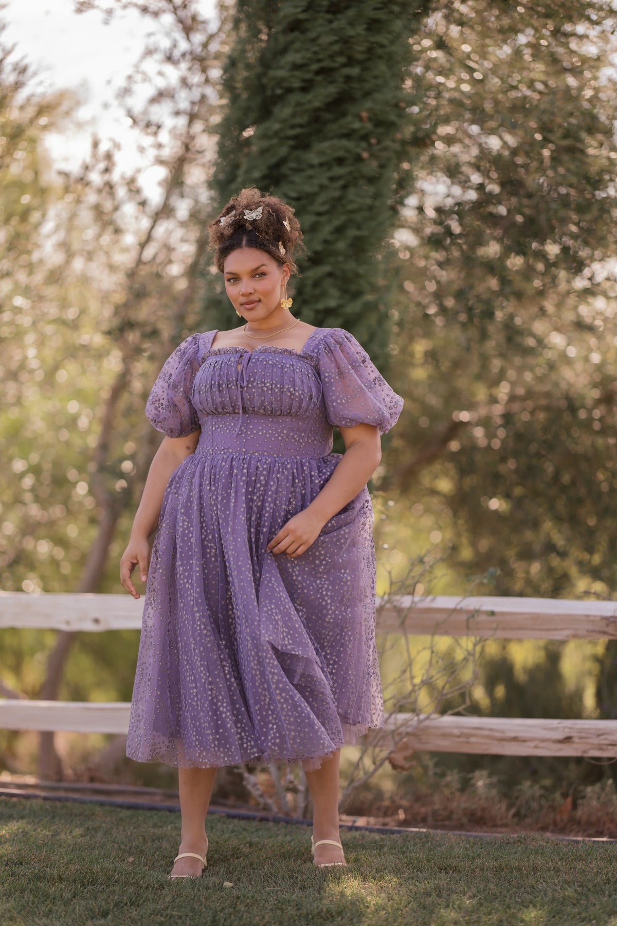 Everbloom Dress purple