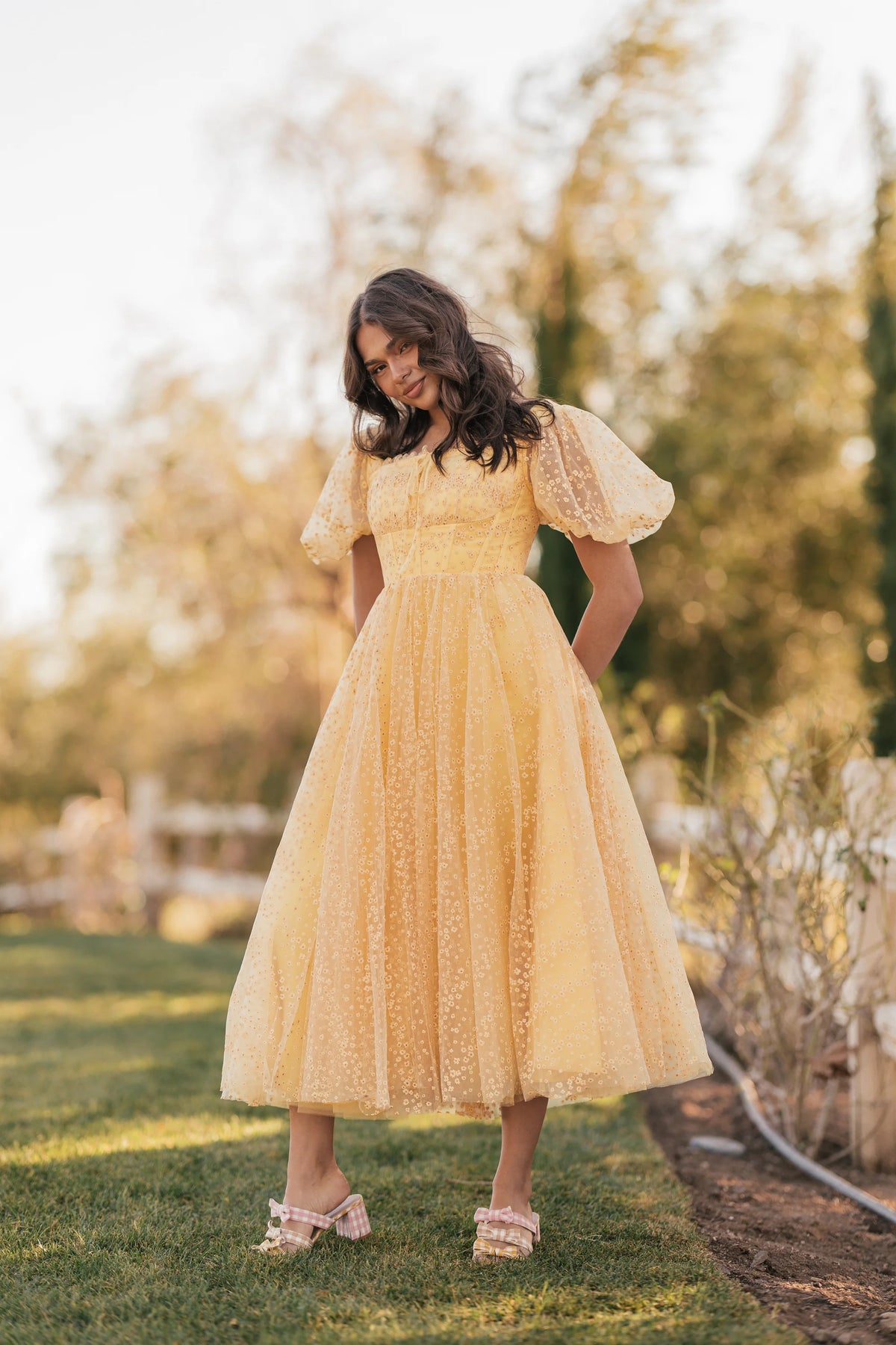 Everbloom Dress yellow