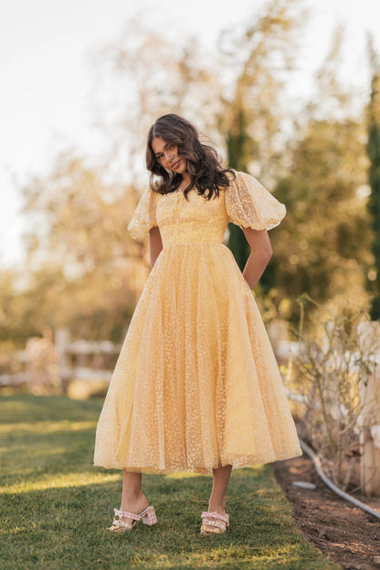 Everbloom Dress yellow