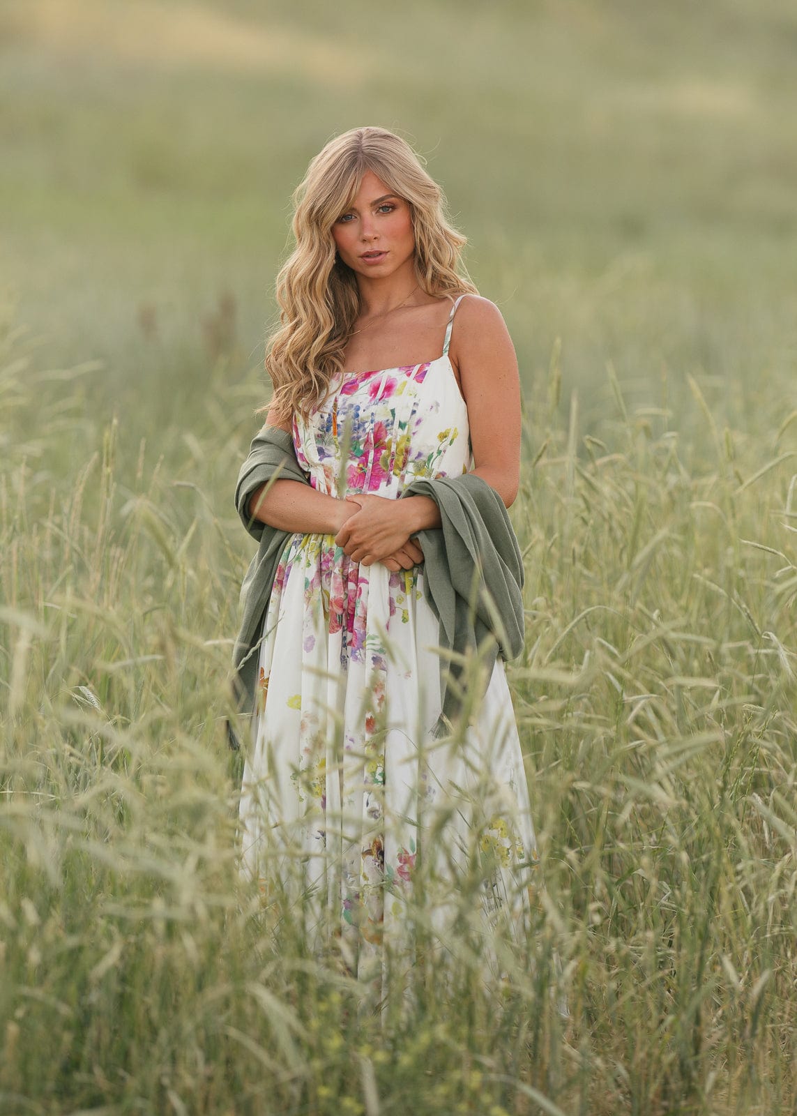 chic size inclusive model wearing JessaKae Catherine Dress