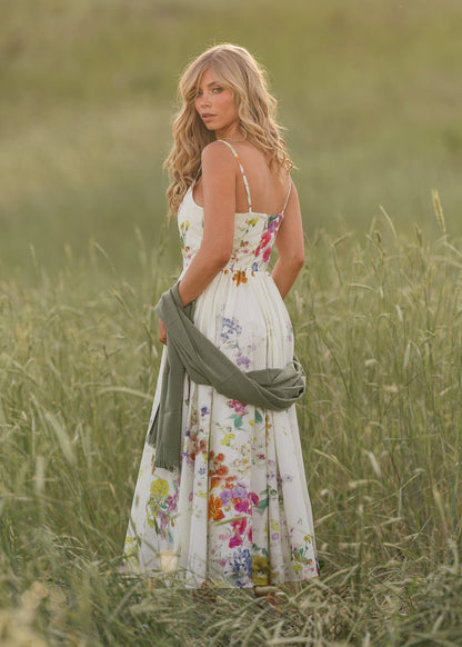 chic size inclusive model wearing JessaKae Catherine Dress