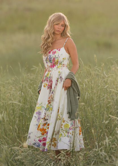 chic size inclusive model wearing JessaKae Catherine Dress