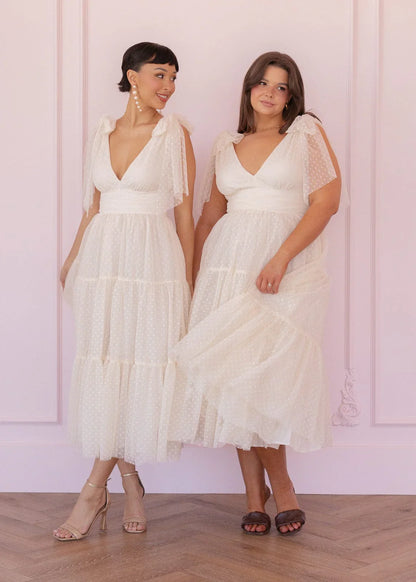 Jeanne Dress - JessaKae - Jeanne Dress - Ivory Tulle / XXS