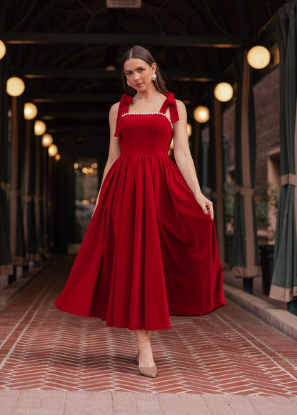 chic size inclusive model wearing JessaKae Mary Dress Dresses