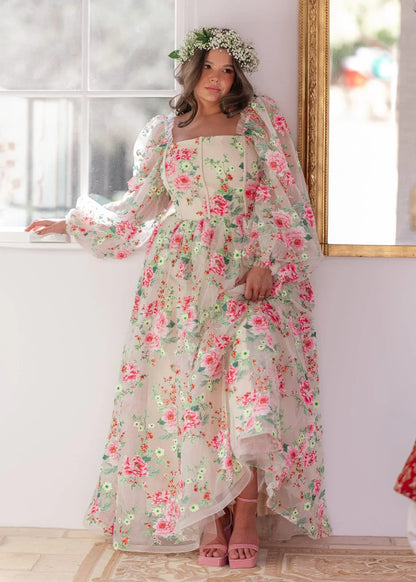 Rosetta Dress - JessaKae - Rosetta Dress - Enchanted Rose / 00
