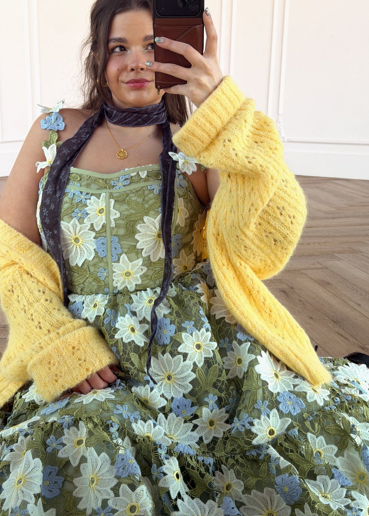 chic size inclusive model wearing JessaKae Tansy Dress Dresses
